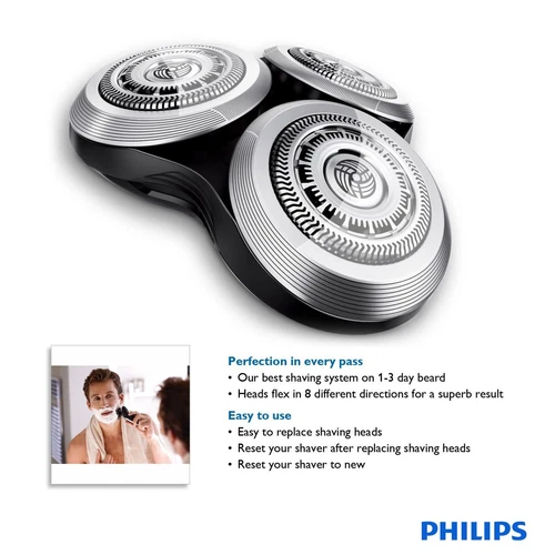 Replacement Shaver Head RQ12 for Philips RQ1290 RQ1295 RQ1250 RQ1260 RQ1175 1258 - Picture 4 of 9