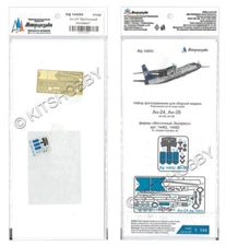 Microdesign 1/144 Antonov An-24 Photo Etch Details Set