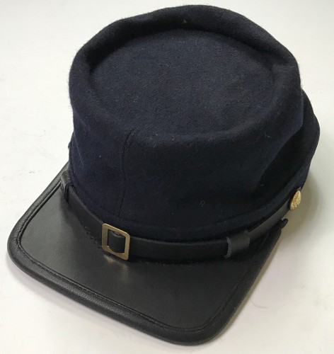 BLUE WOOL KEPI FORAGE CAP HAT-SMALL | eBay