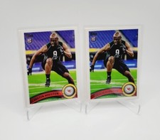 JUSTIN HOUSTON 2011 Topps #251 Rookie (8) base LOT KANSAS CITY CHIEFS GEORGIA 