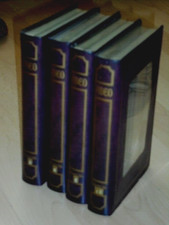 4x VHS Video Buchhüllen Leere dekorative Schutzhüllen mit Fenster Aufbewahrung