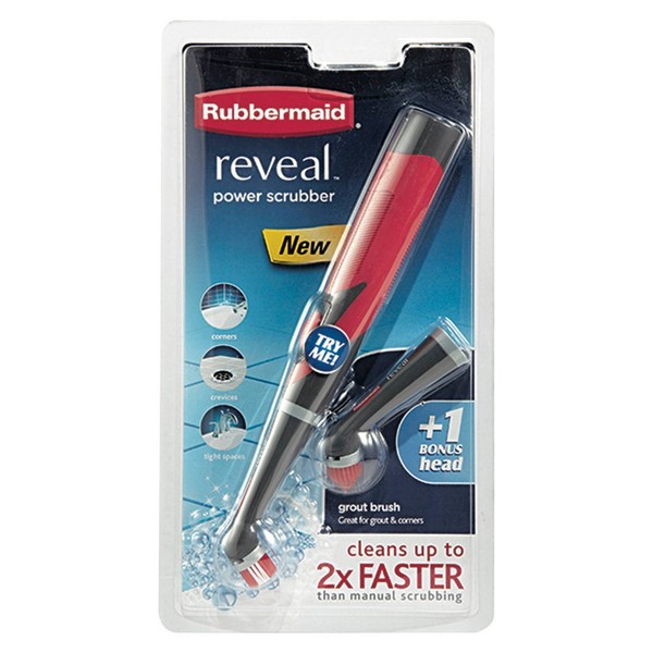 Rubbermaid Reveal Power Scrubber and Grout Brush Head for sale online eBay