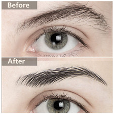 12 Sheets 108 Pairs 4D Waterproof Temporary Eyebrow Tattoo Stickers for Women