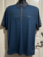 Greg Norman Shark for Tasso Elba Play Dry Golf Shirt Large
