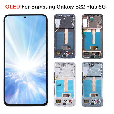 OLED For Samsung Galaxy S22 Plus 5G S906U/U1/B/E LCD Display Screen Replacement