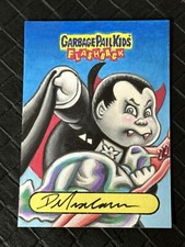 2010 Garbage Pail Kids Flashback Nasty Nick Sketch Card 1/1 Graham