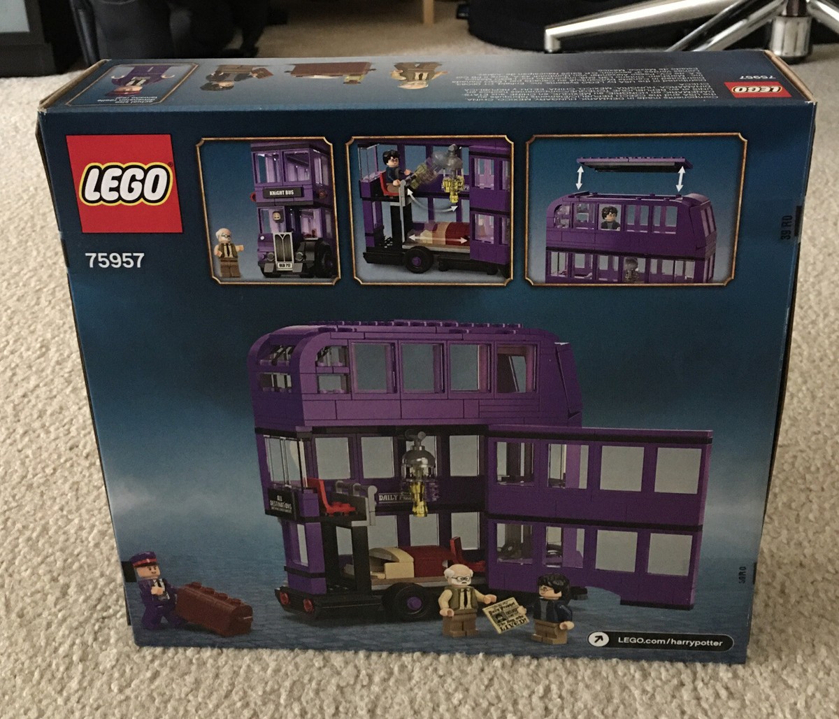 LEGO 75957: HARRY POTTER THE KNIGHT BUS RETIRED NEW AUTHENTIC LEGO