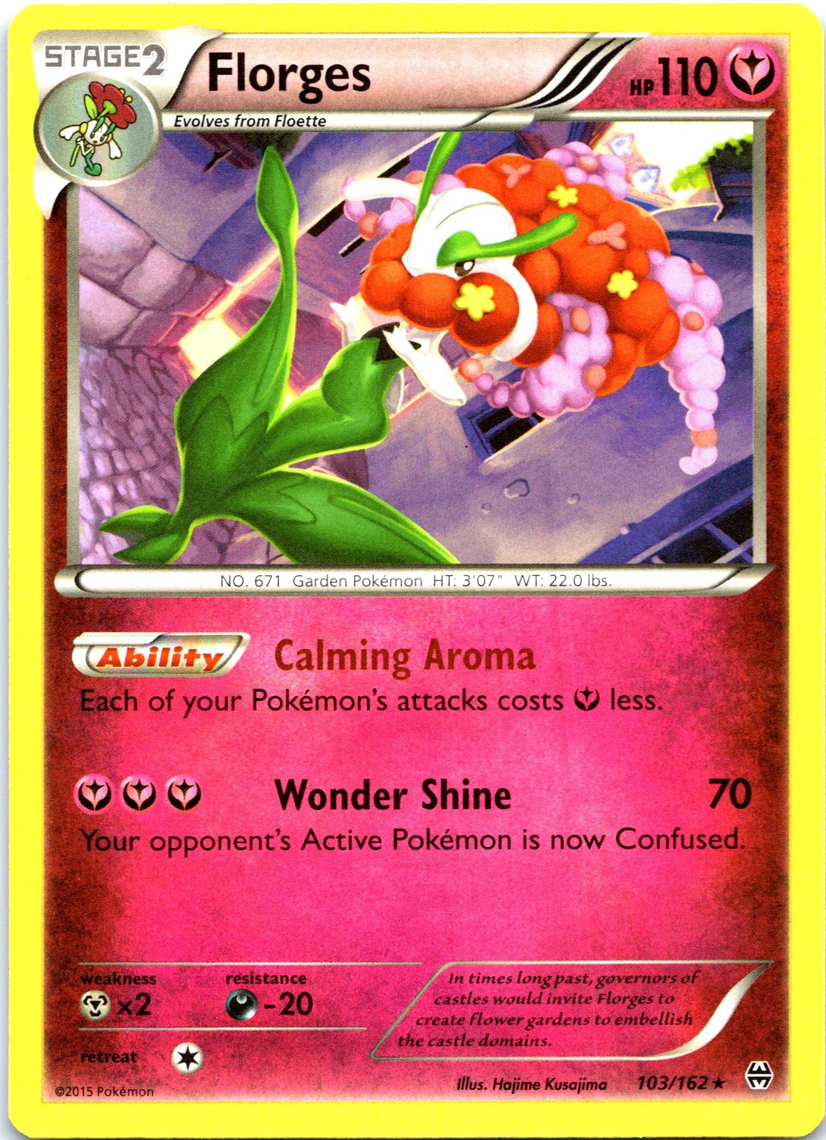 XY - BREAKthrough #103/162 Florges