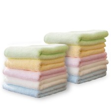 Luxury Washcloths Towel Set 10 Pack Baby Wash Cloth for Bathroom-Hotel-Spa-Ki...