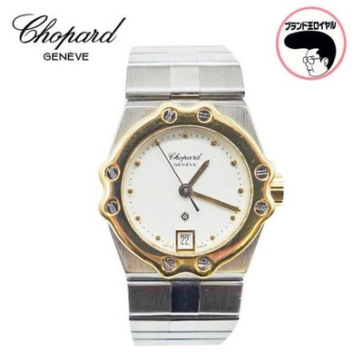 Chopard San Moritz K18 Damenuhr Gold Silber aus Japan aus Japan