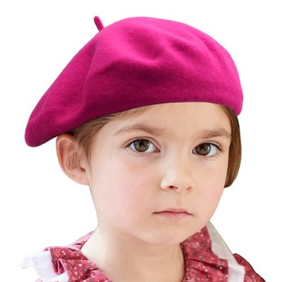 Berets for Kids Wool French Beret Hats Artist Painter Hats for Little Girls B...