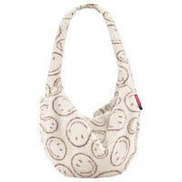 Reisenthel Moonbag - Schultertasche 48 Cm (Smiley Teddy Chocolate)