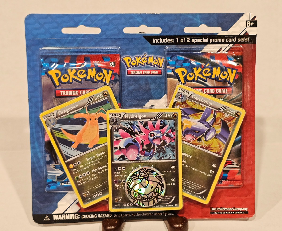 Pokemon TCG XY Base 2 Booster Blister Pack - Dragonite Garchomp