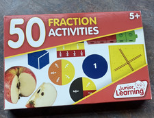 50 Fraction Activities by Junior Learning - Looks Nice - Free Shipping