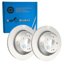 2x RAP BREMSSCHIEBEN Ø314mm BELÜFTET HINTEN passend für KIA SORENTO | R-D1100C