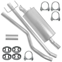 SchalldäMpferset Auspuff Auspuffanlage FüR Opel Astra H III 3 1.3 Cdti 1.7 Cdti