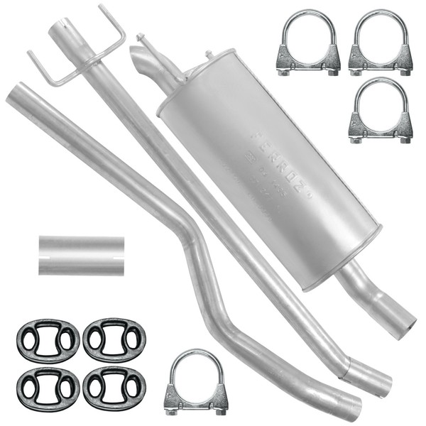 SchalldäMpferset Auspuff Auspuffanlage FüR Opel Astra H III 3 1.3 Cdti 1.7 Cdti-image