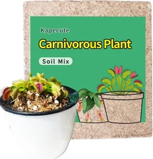 Carnivorous Plant Soil Mix 2 Qts, Include Perlite and Sphagnum Moss Debris, Grea