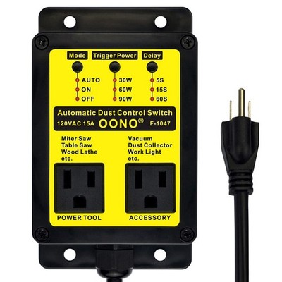 Automated Vacuum Switch Automatic Shutoff, Automatic Dust Control Switch - fo...