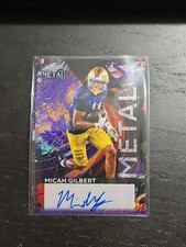 Micah Gilbert Leaf Metal X Auto Autograph 1/1