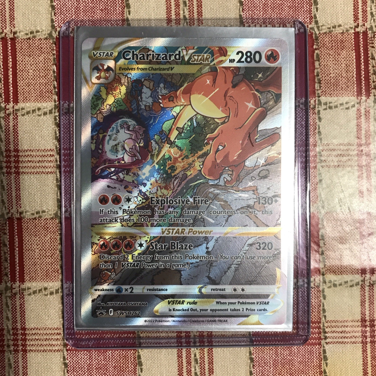 Pokémon TCG Charizard VSTAR SWSH262 Black Star Promo