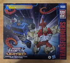 Amazon Transformers Legacy United Doom N Destruction Breakdown & Windsweeper