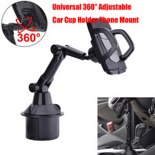 360  Rotatable Car Cup Holder Phone Cradle Universal Stand Mount for Smartphones