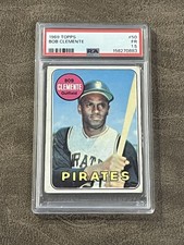 1969 Topps Bob Roberto Clemente #50 PSA 1.5 Pirates Vintage HOF Legend!