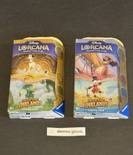 Disney Lorcana TCG: Into the Inklands Starter Deck Bundle Peter  Moana