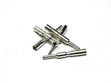 12 pcs. TE CONNECTIVITY / AMP 193841-1 CONN PIN 12-14AWG CRIMP SILVER