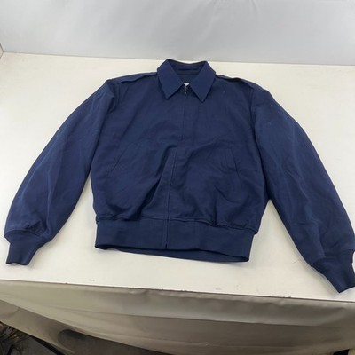 USAF Air Force elegante Bomberjacke Gr. 44 L dunkelblau