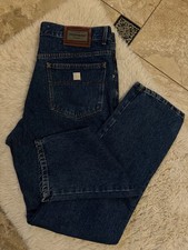 Vintage Yves Saint Laurent Jeans Made in Italy 100 Cotton Size 40 Authentic YSL