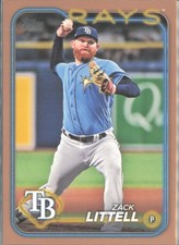 2024 Topps Update #US139 Zack Littell Gold #/2024