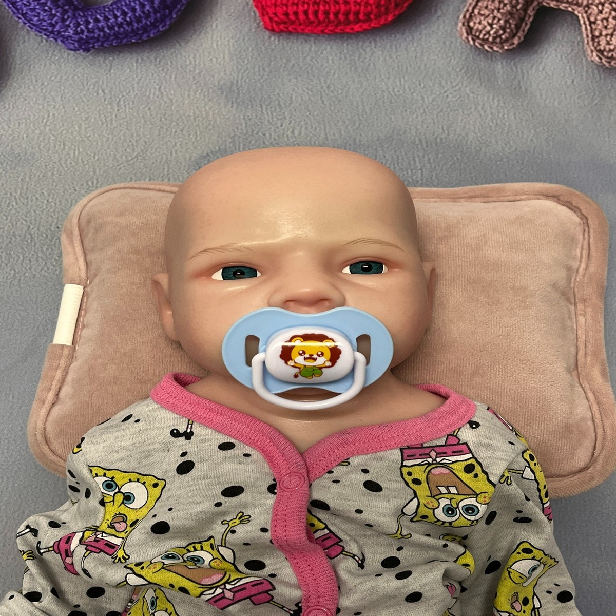 Reborn Premature Baby Pacifier For Collectible Girl Reborn Doll