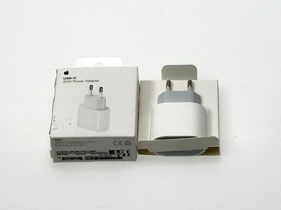 Original Apple 20W USB-C Power Adapter 20W   Netzteil Schnellladegerät #H158