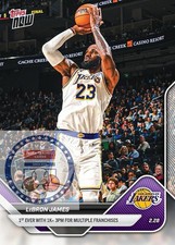 READY TO SHIP* LeBron James - 2025-26 NBA Topps NOW® - Card 188