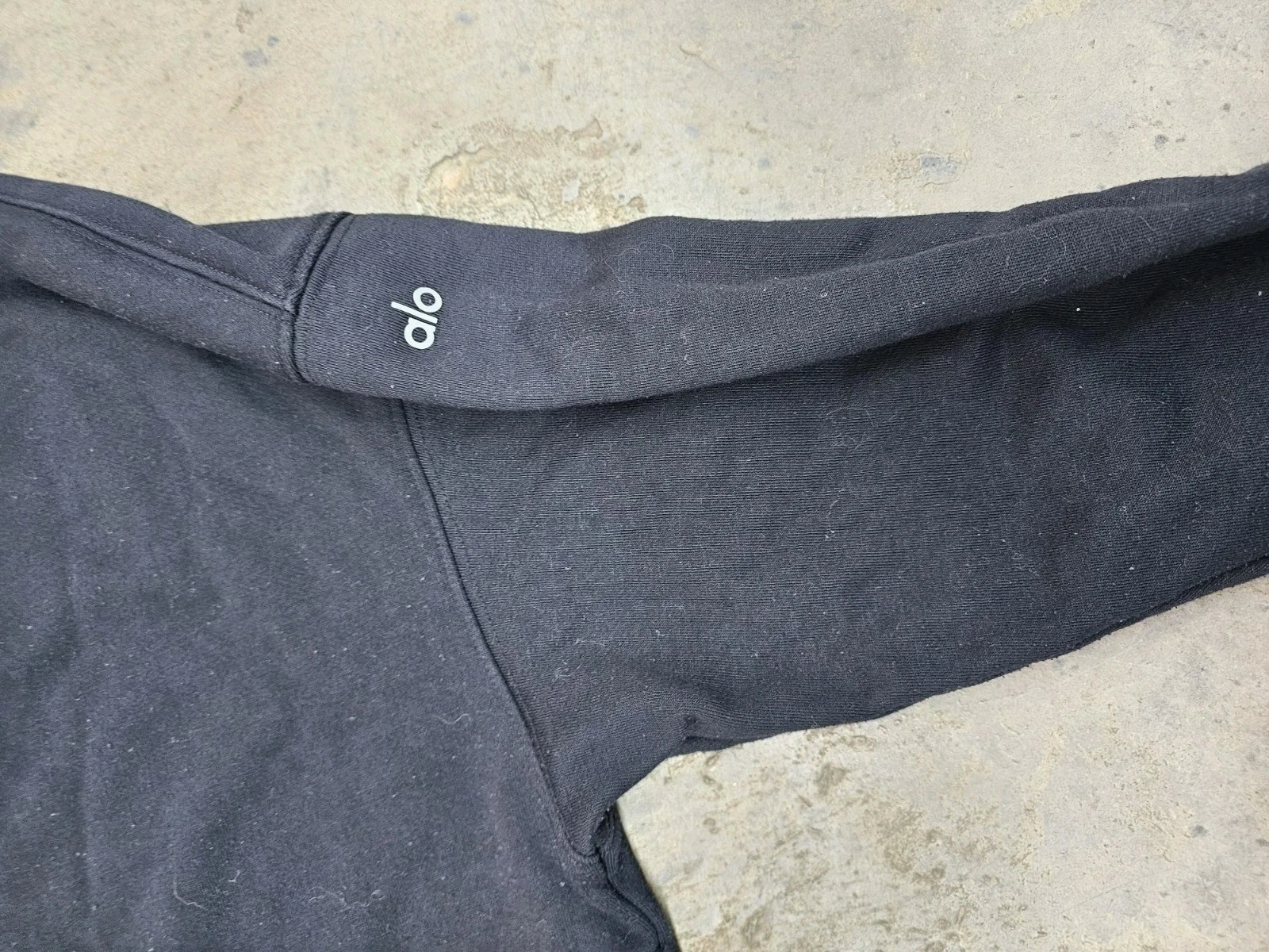 alo-yoga mockneck oversized long sleeve gym outdoor sweatshirt