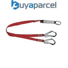 Scan JE312205 Fall Arrest Twin Lanyard 1.8m SCAFALYTWIN