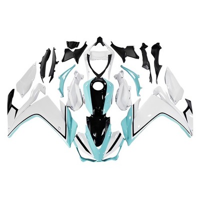 Blue White Fairing Kit For Yamaha YZF R3 R25 2014-2018 ABS Injection Bodywork