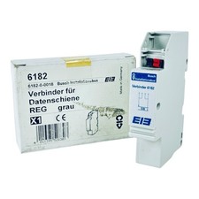 Busch-Jaeger 6182 Verbinder für Datenschiene / REG / grau / Instabus / EIB / X1