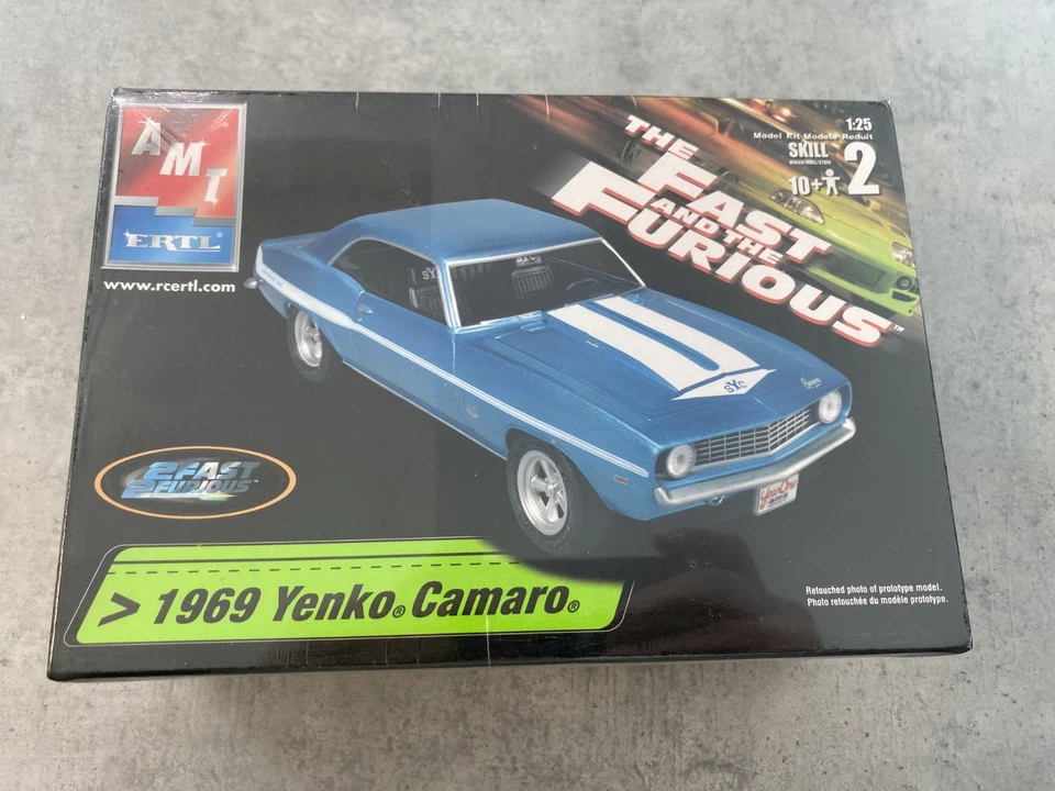 AMT 38032 1:25 Yenko Camaro Fast And The Furious ungebaut original versiegelt - Bild 1 von 1