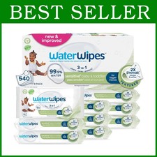 Textured Clean Baby  Toddler Wipes, 540 Count, Pack of 9