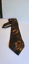 Halston III Men's Necktie With Vintage Patern