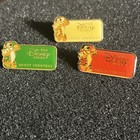 DISNEY PIN LOT VINTAGE DS GUEST COURTESY AWARD WINNIE THE POOH TIGGER 3 VERSIONS — photo 6