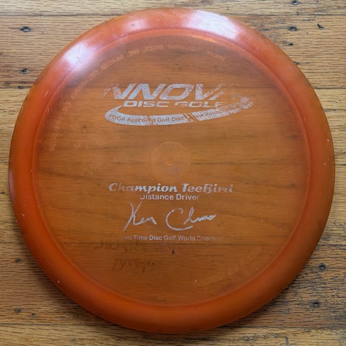 Innova PFN Champion Teebird - 11x Ken Climo - 169.4g - Rare Used Oop Disc Golf