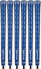 Golf Pride Tour Wrap 2G Golf Grips Standard Size Blue - Set of 6 - High Tack
