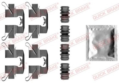 ZUBEHÖRSATZ SCHEIBENBREMSBELAG HINTEN QUICK BRAKE 109 0047 FÜR MAZDA PEUGEOT