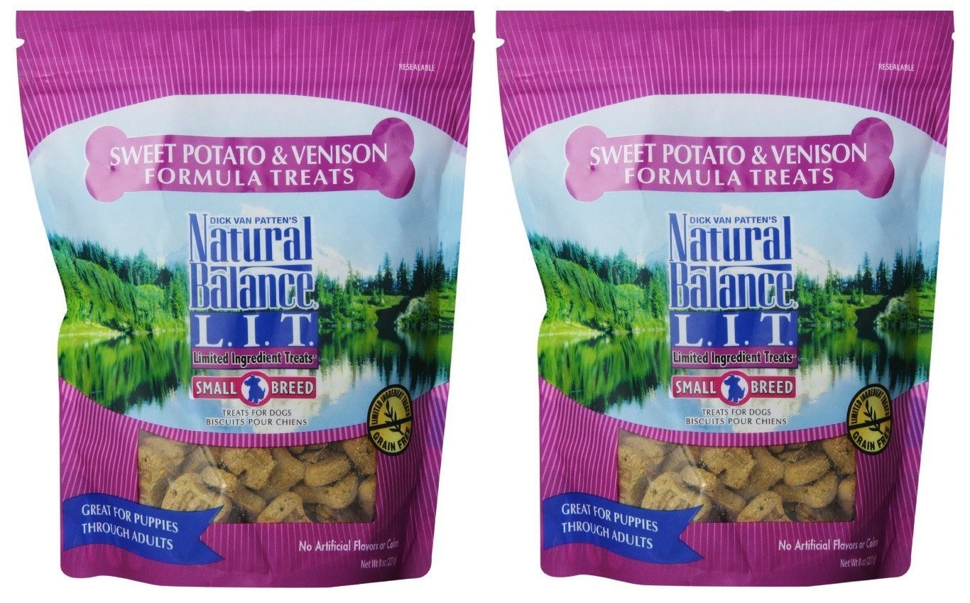 Natural Balance Limited Ingredient Venison and Sweet Potato Dog Treats 16 oz