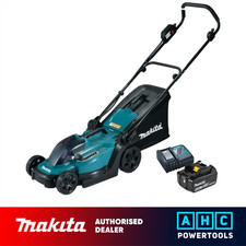 Makita 18V 330mm Cordless Lawn Mower with 1x5.0Ah Battery - DLM330RT