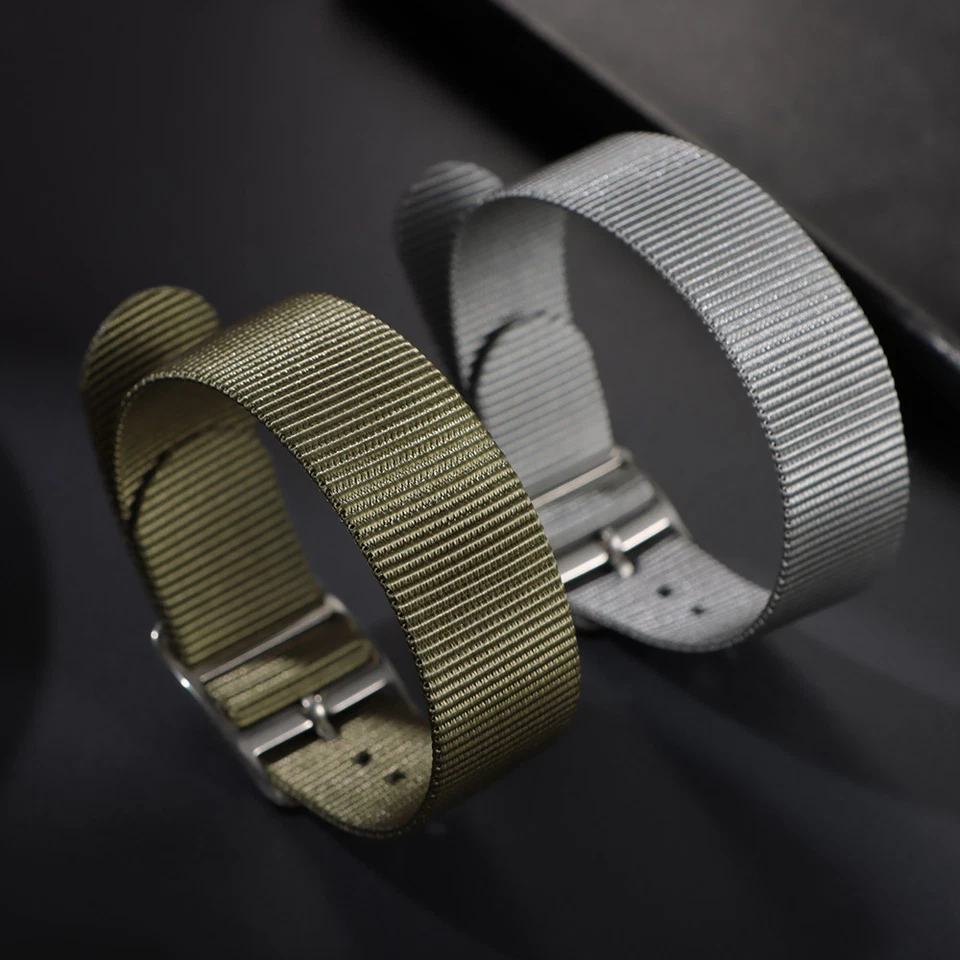 Correa de repuesto de nailon tejida militar duradera de una pieza de 20 mm Foto 4 de 4